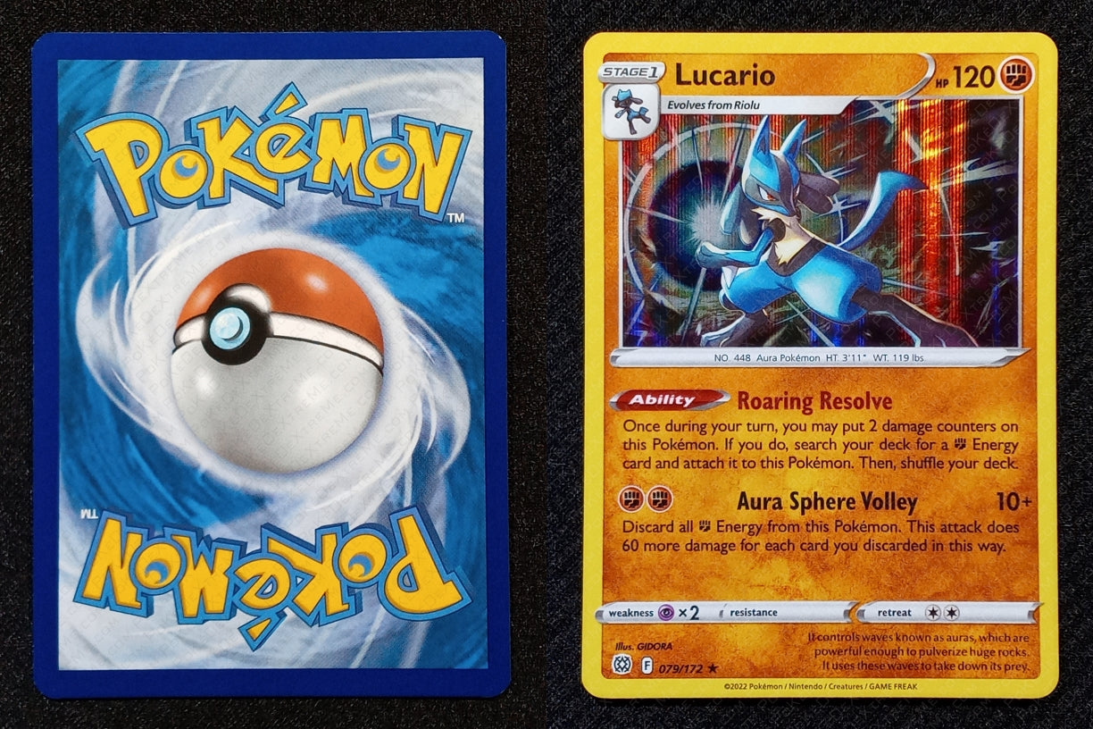 079/172 Lucario {Window Holo}