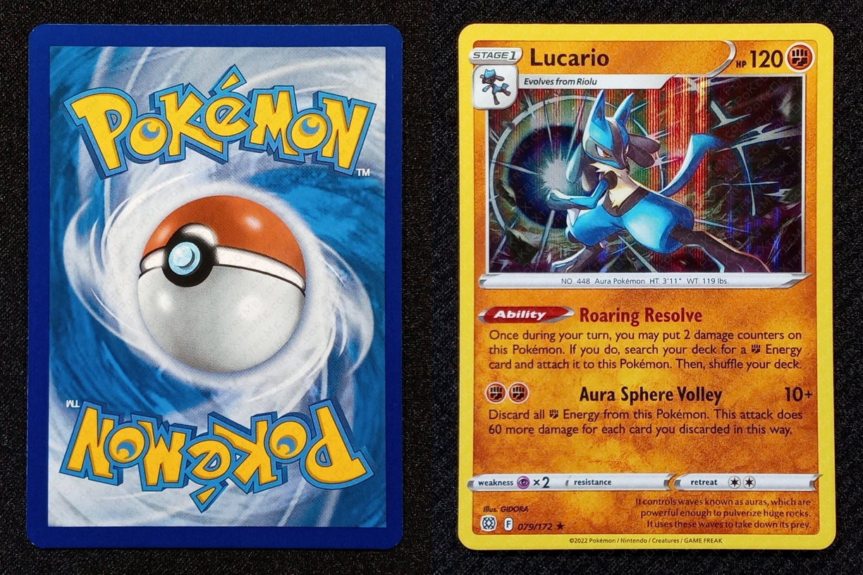 079/172 Lucario {Window Holo}