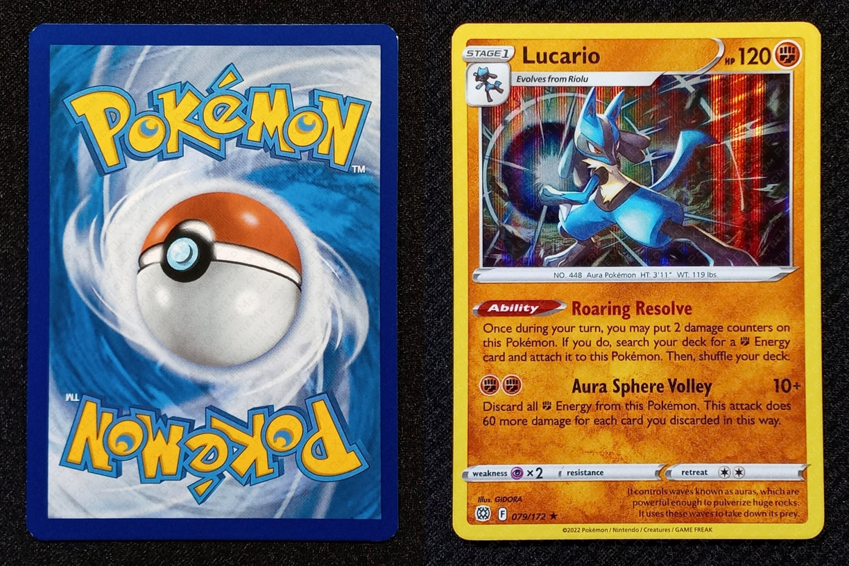 079/172 Lucario {Window Holo}