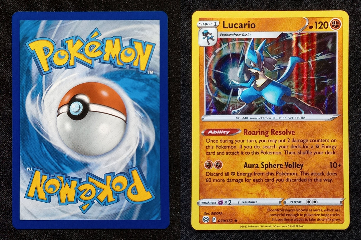 079/172 Lucario {Window Holo}