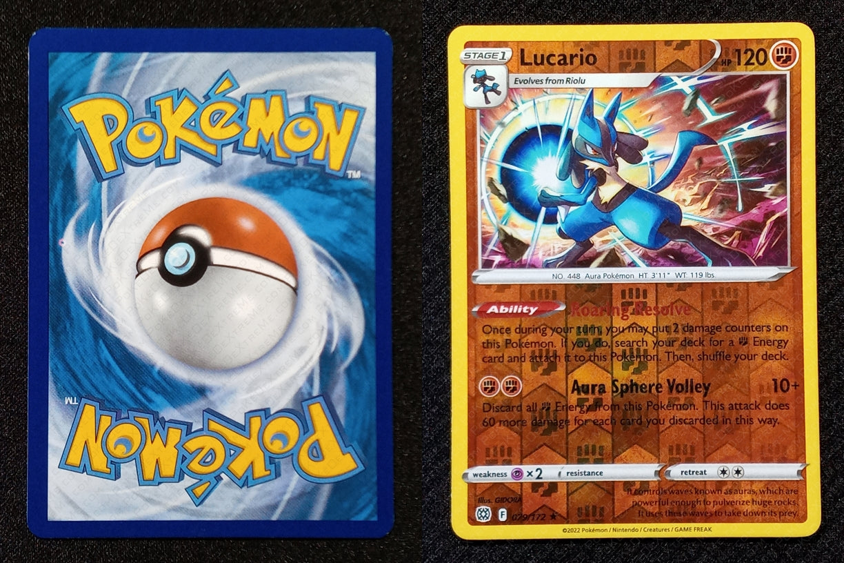 079/172 Lucario {Reverse Holo}