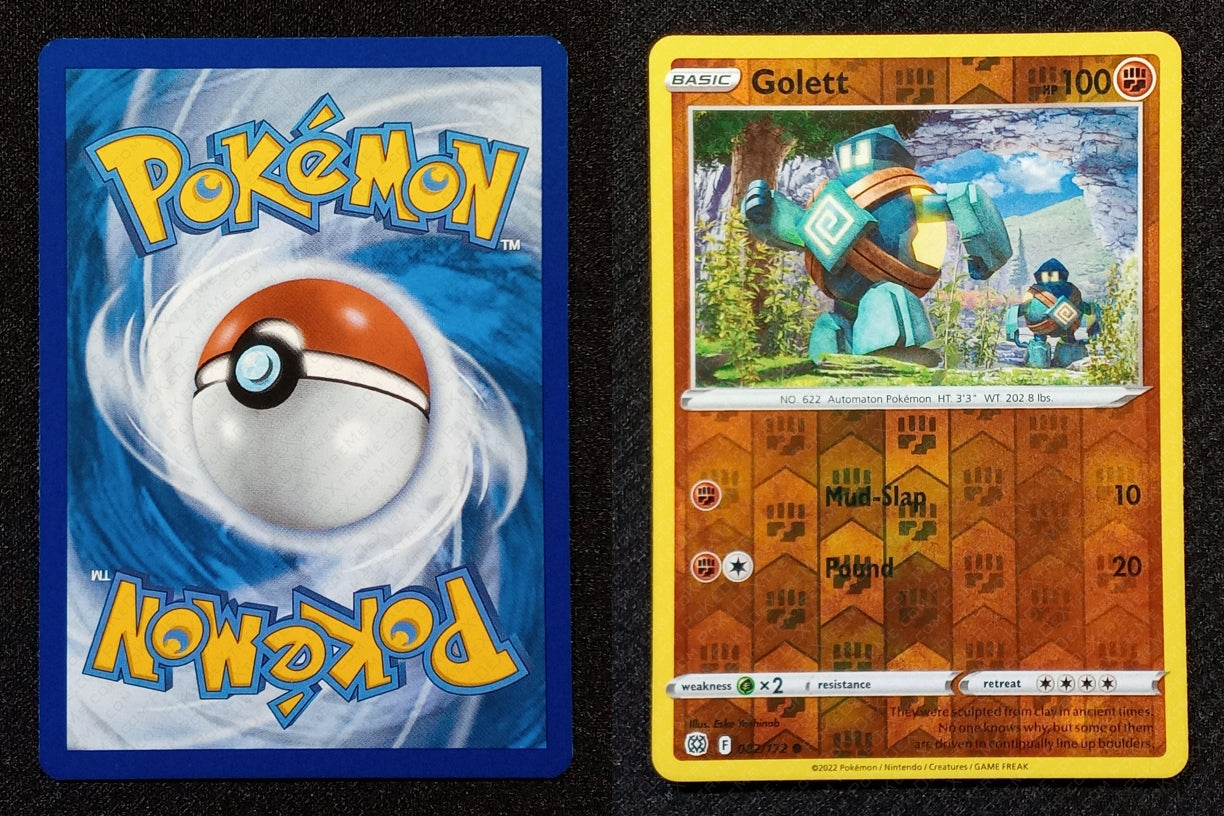 082/172 Golett {Reverse Holo}