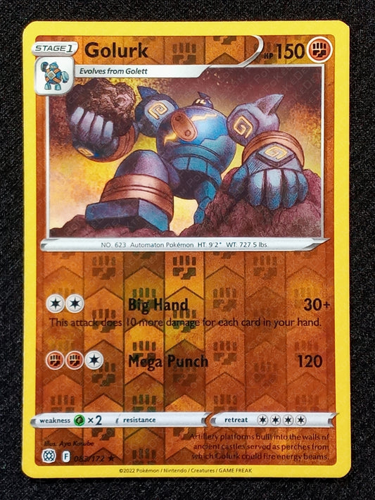083/172 Golurk {Reverse Holo}