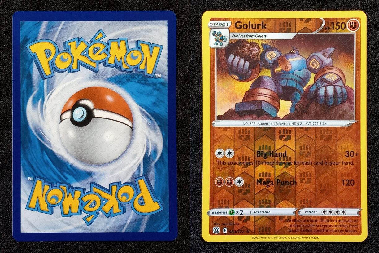 083/172 Golurk {Reverse Holo}