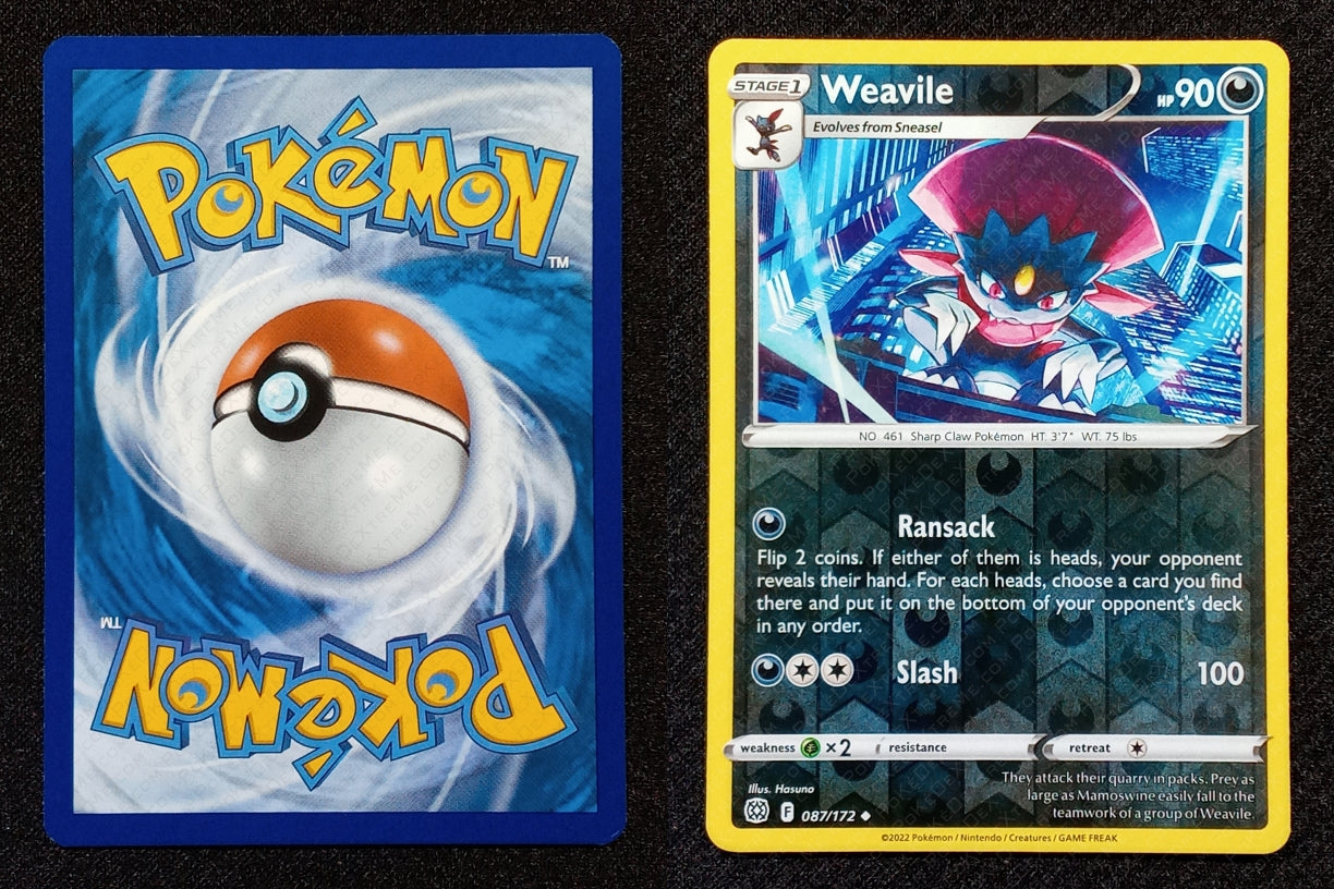 087/172 Weavile {Reverse Holo}