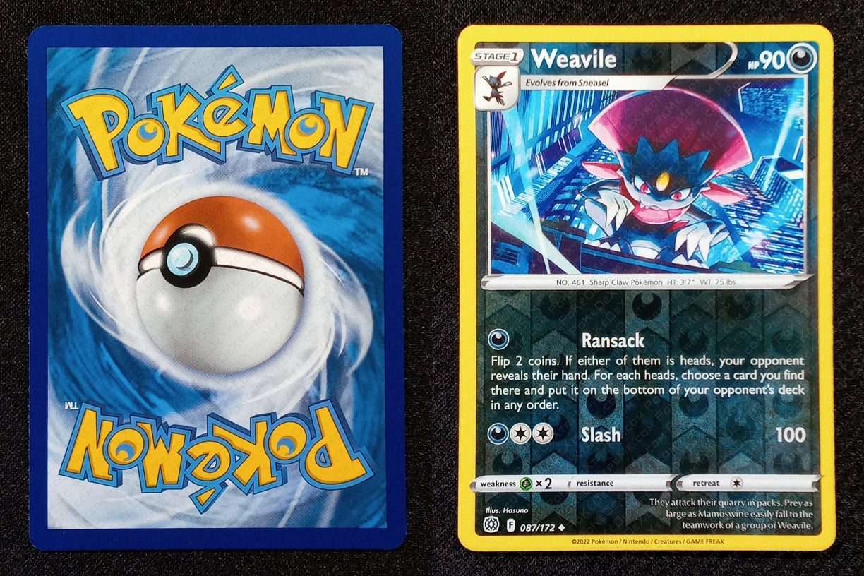 087/172 Weavile {Reverse Holo}