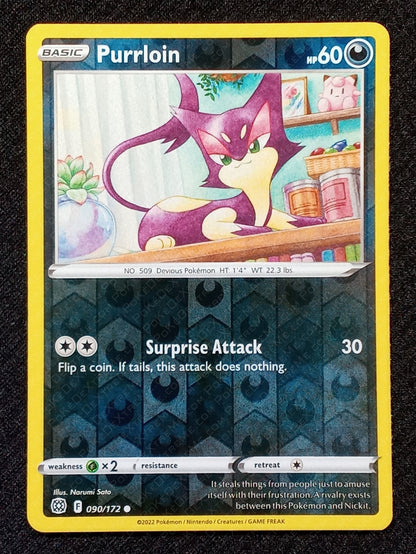 090/172 Purrloin {Reverse Holo}