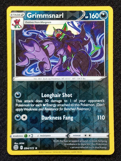 094/172 Grimmsnarl {Reverse Holo}