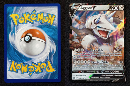 096/172 Aggron V {Full Art Holo}