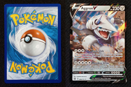 096/172 Aggron V {Full Art Holo}
