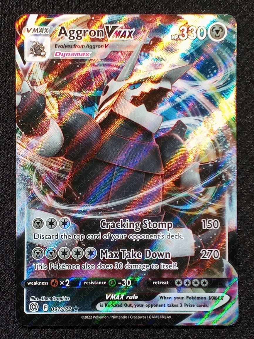 097/172 Aggron Vmax {Full Art Holo}