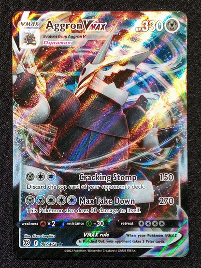 097/172 Aggron Vmax {Full Art Holo}