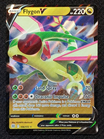 106/172 Flygon V {Full Art Holo}