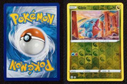 107/172 Gible {Reverse Holo}