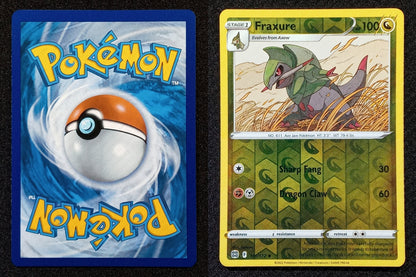 111/172 Fraxure {Reverse Holo}
