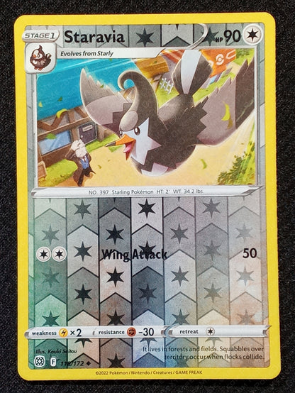 118/172 Staravia {Reverse Holo}