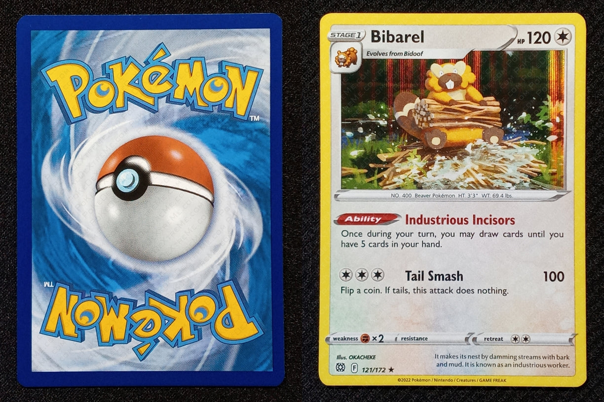 121/172 Bibarel {Window Holo}