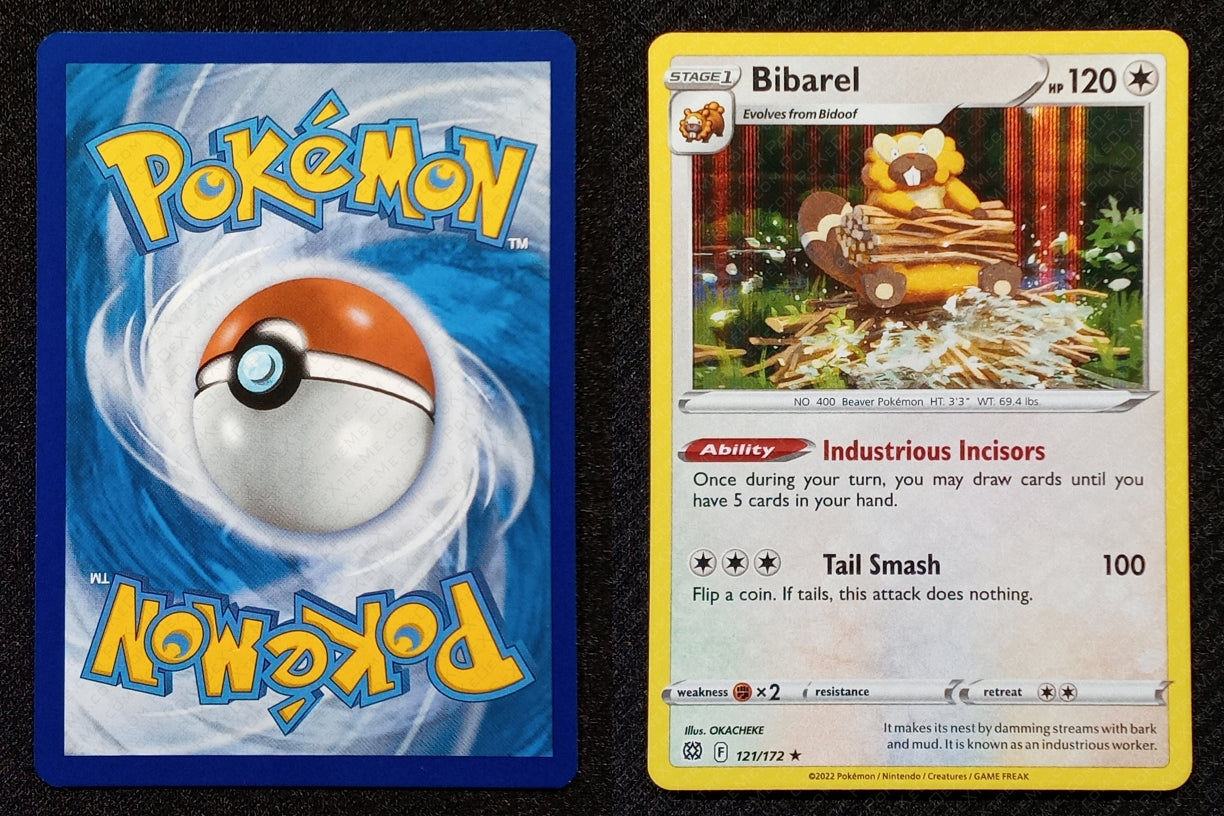 121/172 Bibarel {Window Holo}