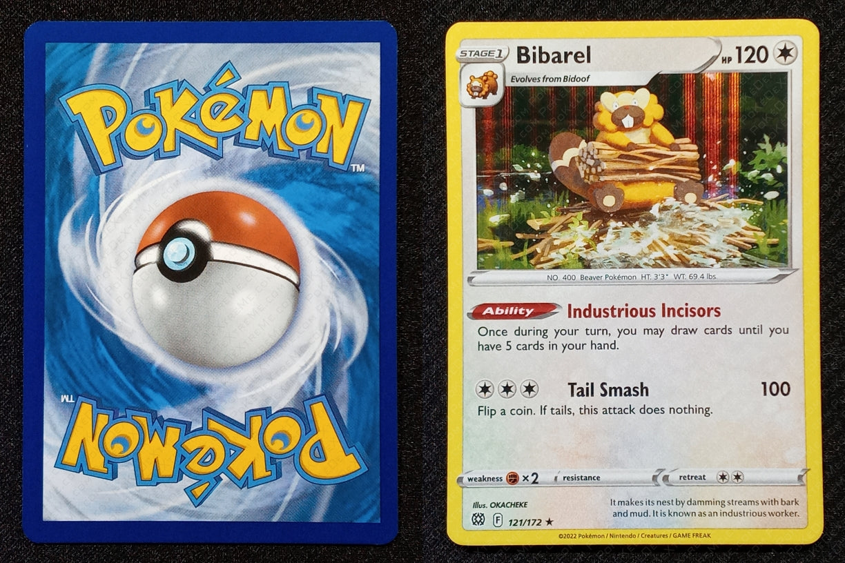121/172 Bibarel {Window Holo}