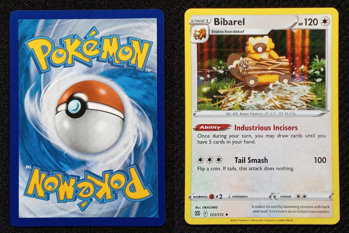 121/172 Bibarel {Window Holo}