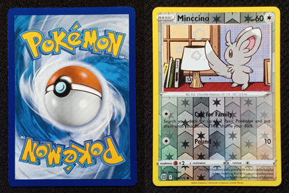 124/172 Minccino {Reverse Holo}