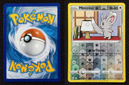124/172 Minccino {Reverse Holo}