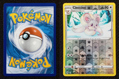 125/172 Cinccino {Reverse Holo}