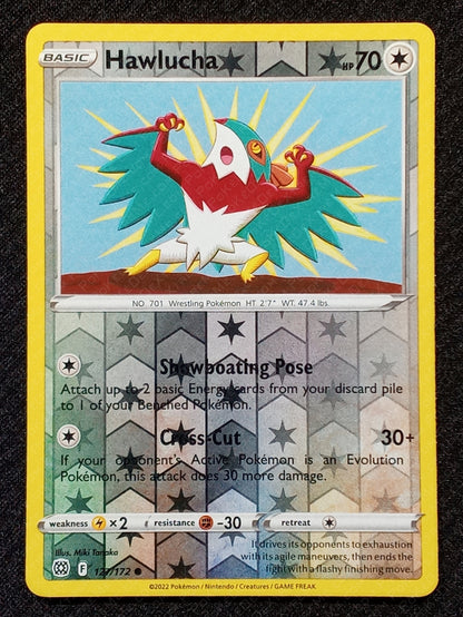 127/172 Hawlucha {Reverse Holo}