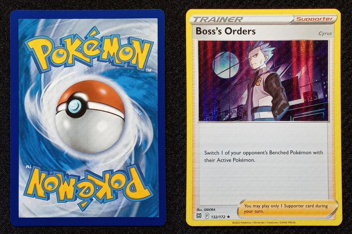 132/172 Boss's Orders [Cyrus] {Window Holo}