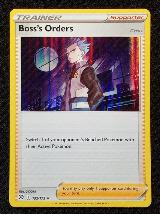 132/172 Boss's Orders [Cyrus] {Window Holo}