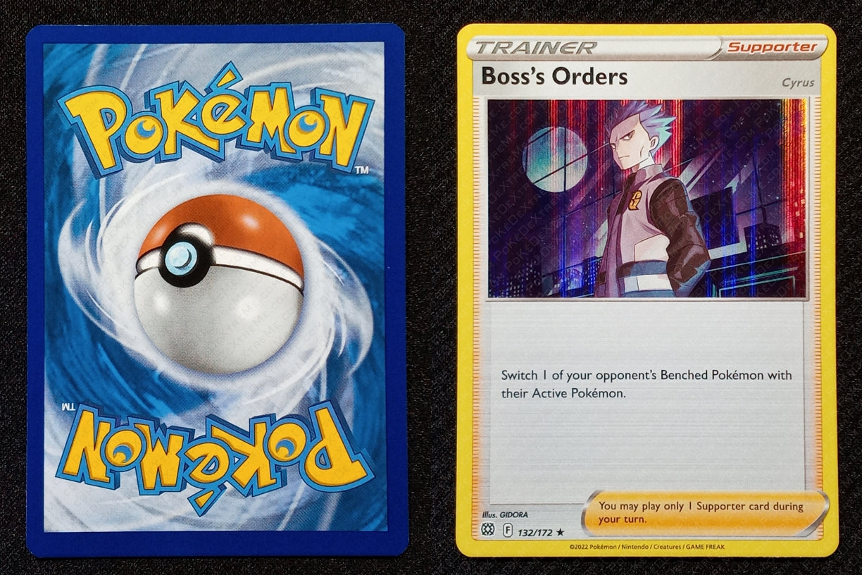 132/172 Boss's Orders [Cyrus] {Window Holo}