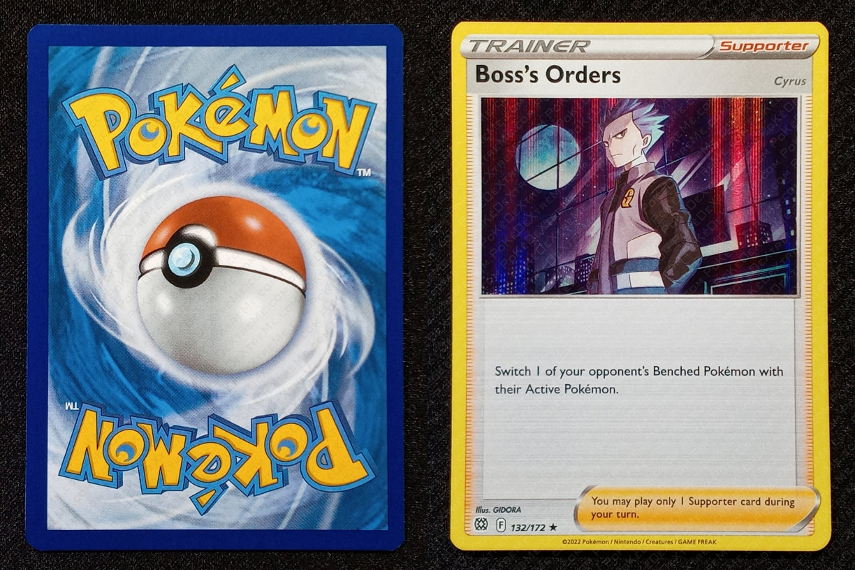 132/172 Boss's Orders [Cyrus] {Window Holo}