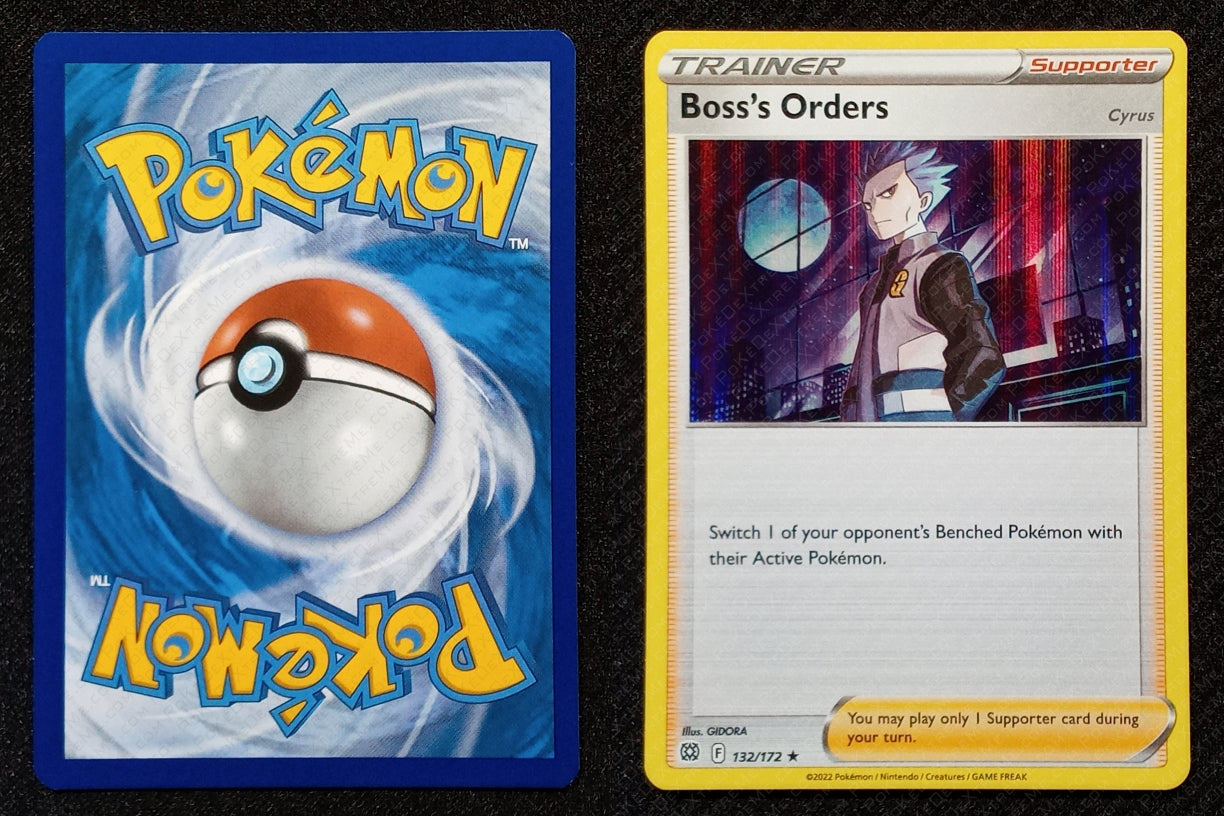 132/172 Boss's Orders [Cyrus] {Window Holo}