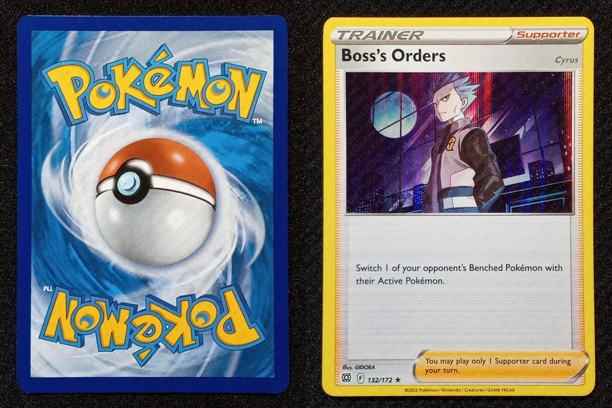 132/172 Boss's Orders [Cyrus] {Window Holo}