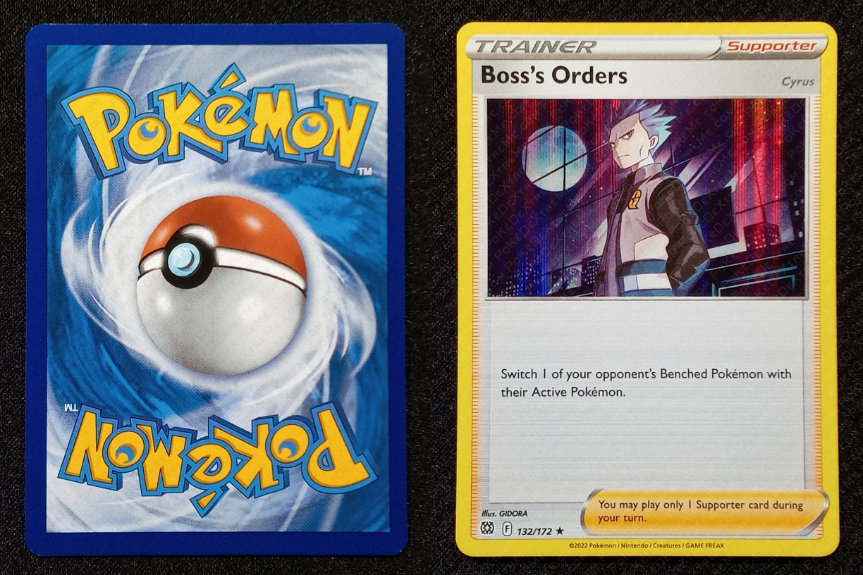132/172 Boss's Orders [Cyrus] {Window Holo}