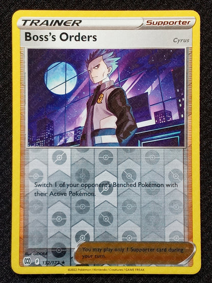 132/172 Boss's Orders [Cyrus] {Reverse Holo}