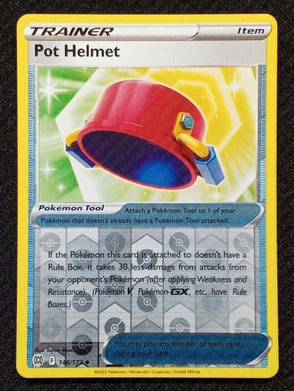 146/172 Pot Helmet {Reverse Holo}