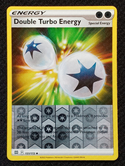 151/172 Double Turbo Energy {Reverse Holo}
