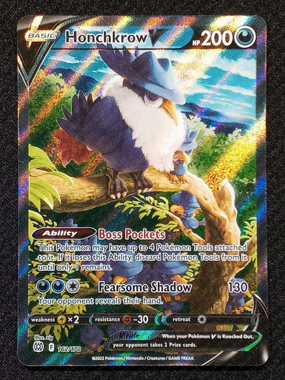 162/172 Honchkrow V {Full Art Holo}