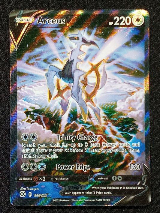 166/172 Arceus V {Full Art Holo}