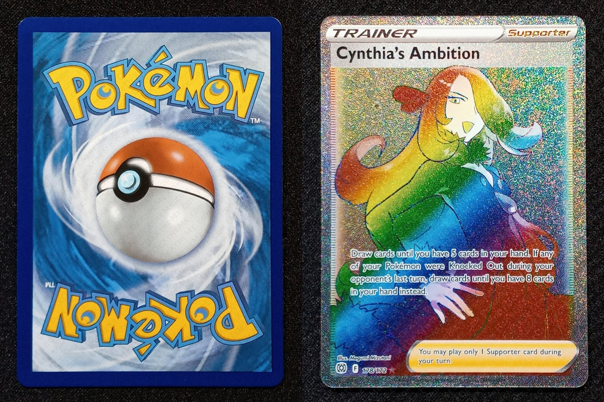 178/172 Cynthia's Ambition {Full Art Holo}