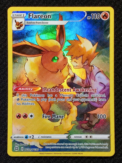 TG01/TG30 Flareon {Full Art Holo}