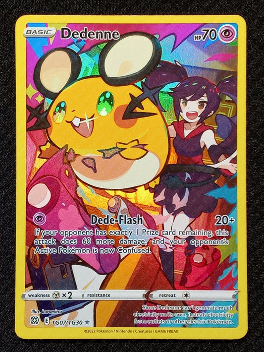 TG07/TG30 Dedenne {Full Art Holo}