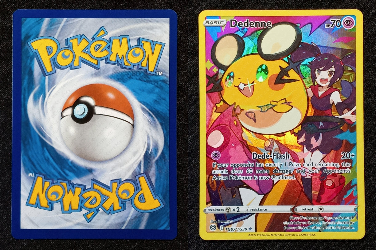 TG07/TG30 Dedenne {Full Art Holo}