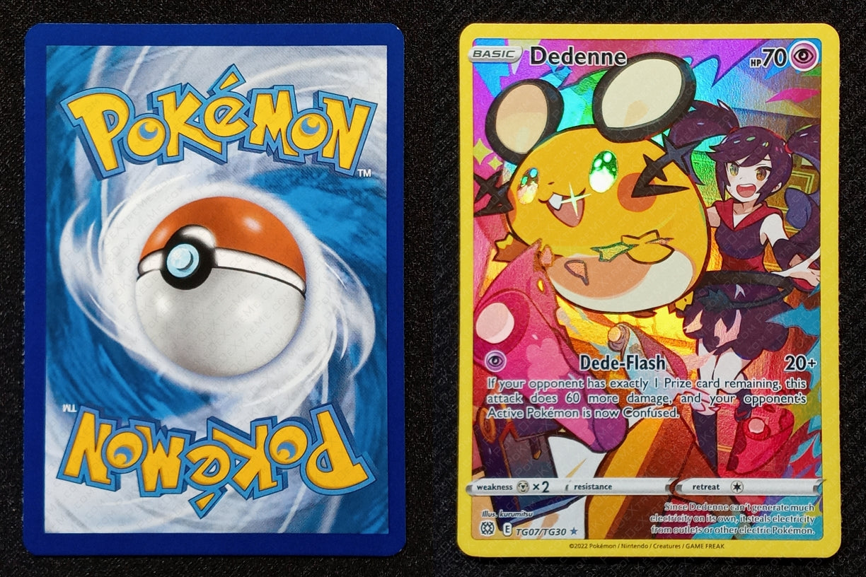 TG07/TG30 Dedenne {Full Art Holo}