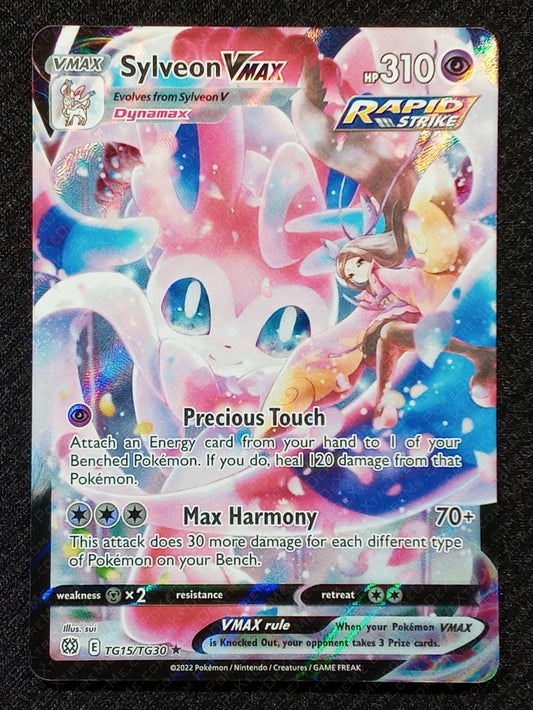 TG15/TG30 Sylveon Vmax {Full Art Holo}