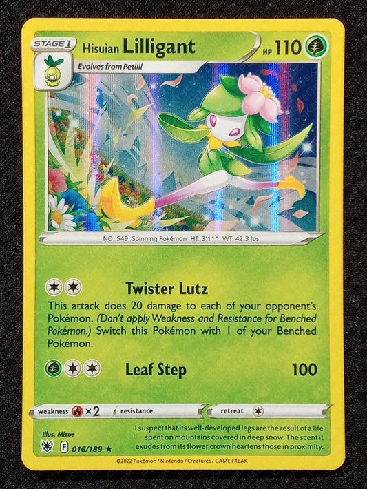 016/189 Hisuian Lilligant {Window Holo}