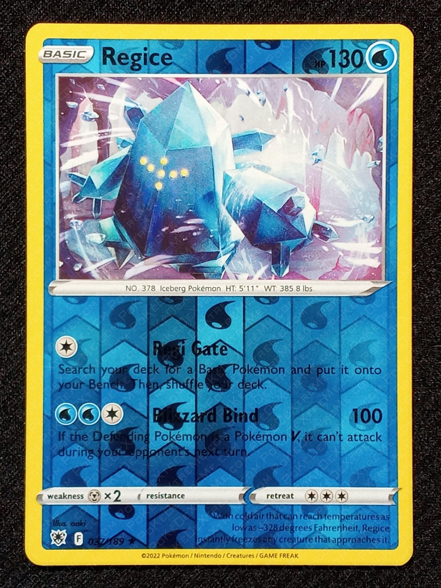 037/189 Regice {Reverse Holo}