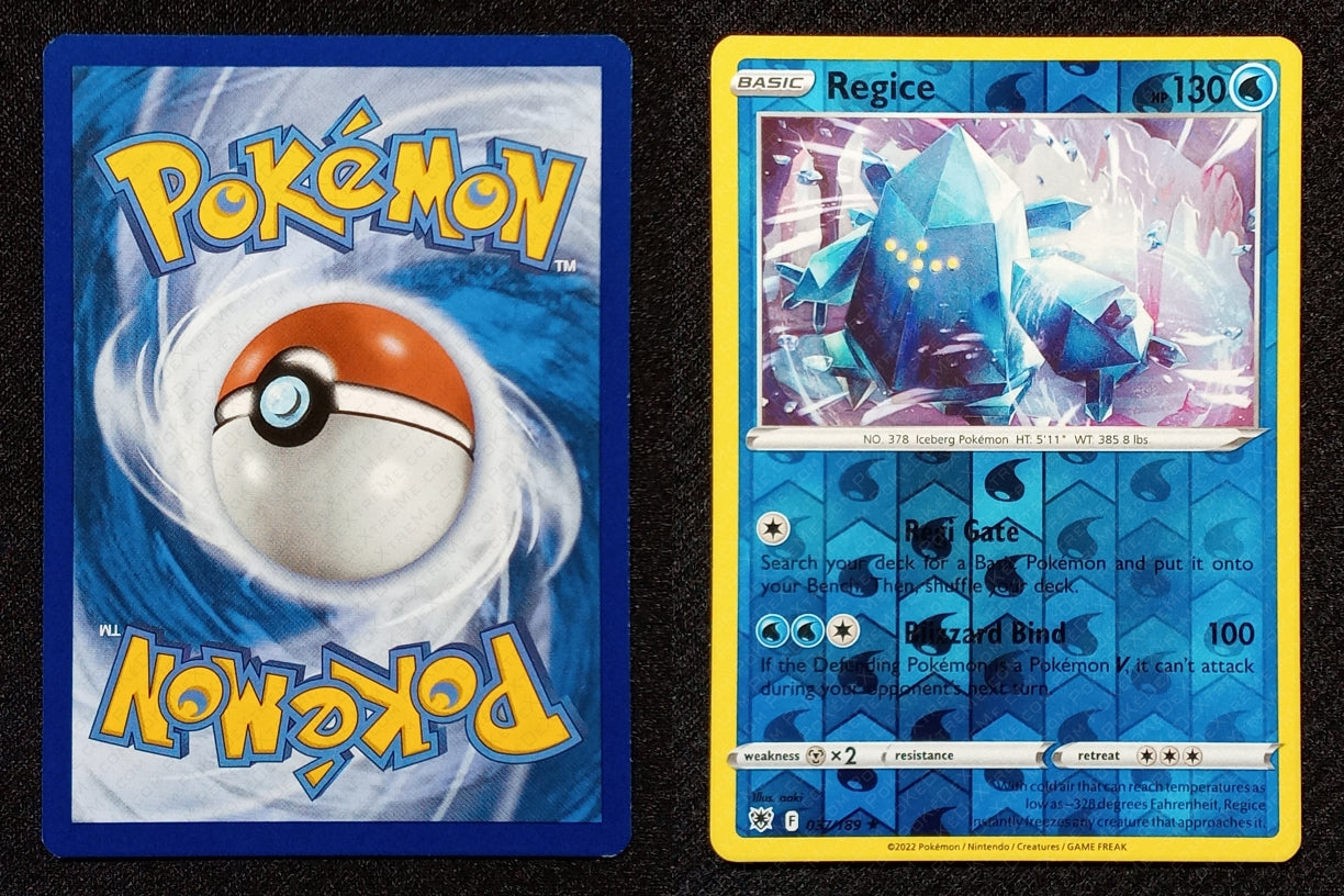 037/189 Regice {Reverse Holo}