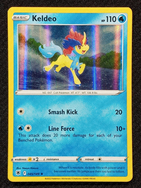 045/189 Keldeo {Window Holo}